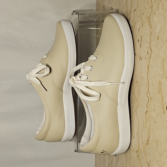 Grasshoppers Womens Tan Leather Lace-up Sneakers Size 9W - Picture 5 of 11